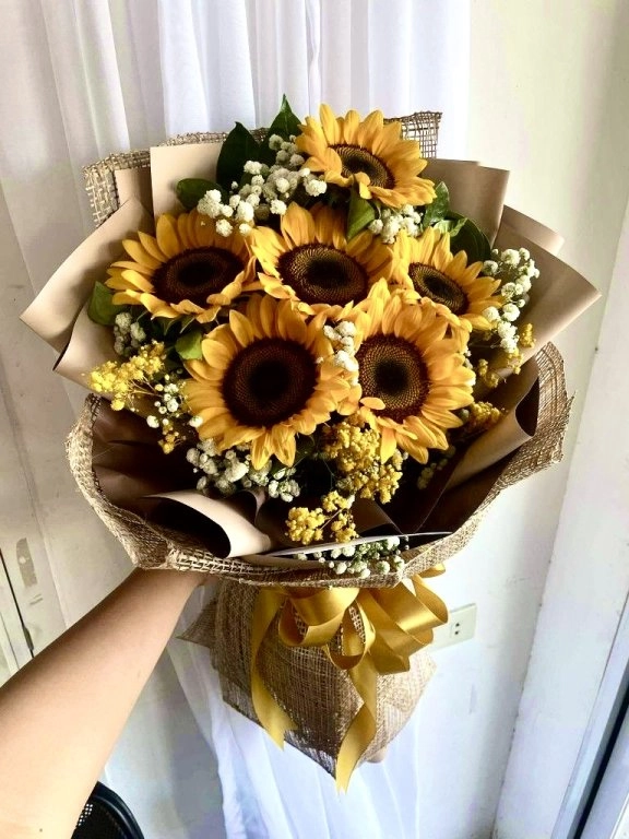 Ayçiçeği Buketi Orta Boy