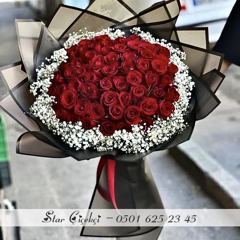 41 Li Gül Buketi