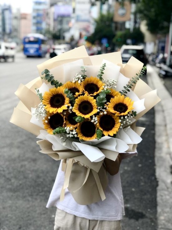 Ayçiçeği Buketi Büyük Boy